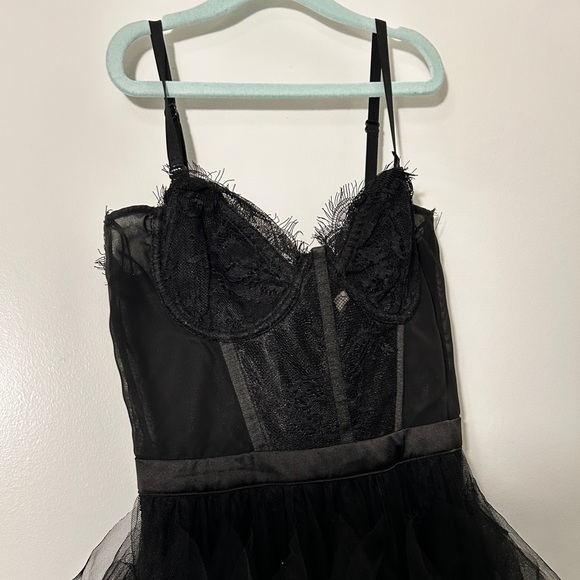 Kleinfeld Millie Tulle Lace Maxi Dress - Size S - Picture 6 of 9